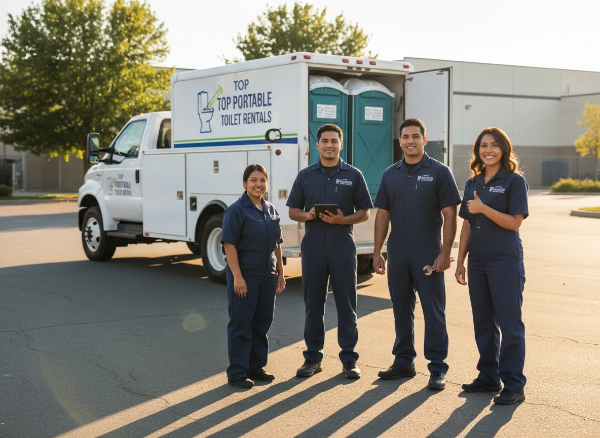Short Term Porta Potty Rental company in Victoria, IL